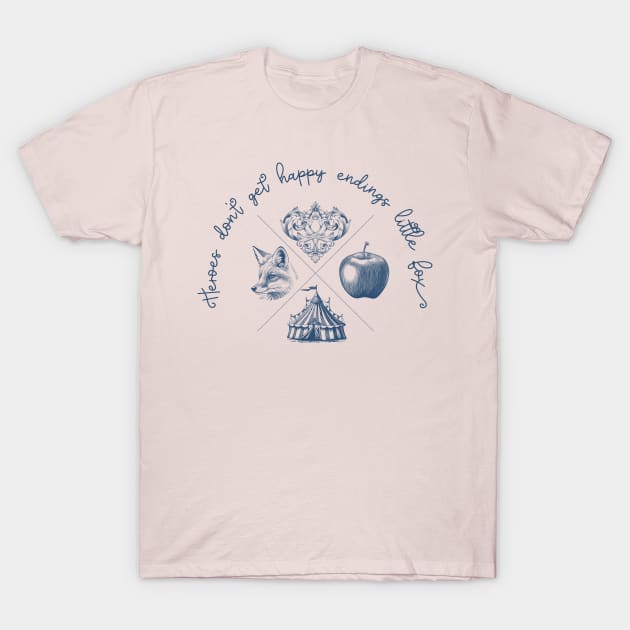 Caraval - Once Upon a Broken Heart - Jacks and Evangeline bookish T-Shirt by OutfittersAve